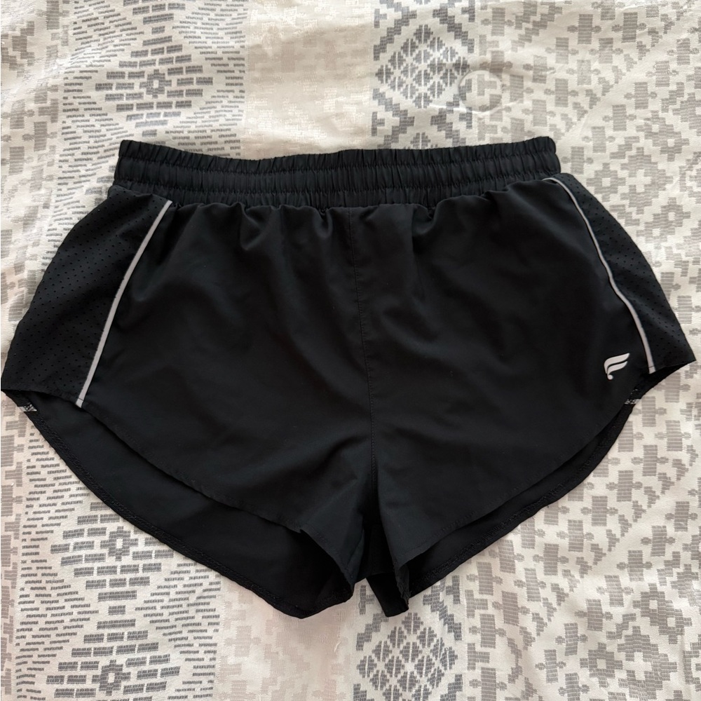 Fabletics Women's Black Athletic Shorts